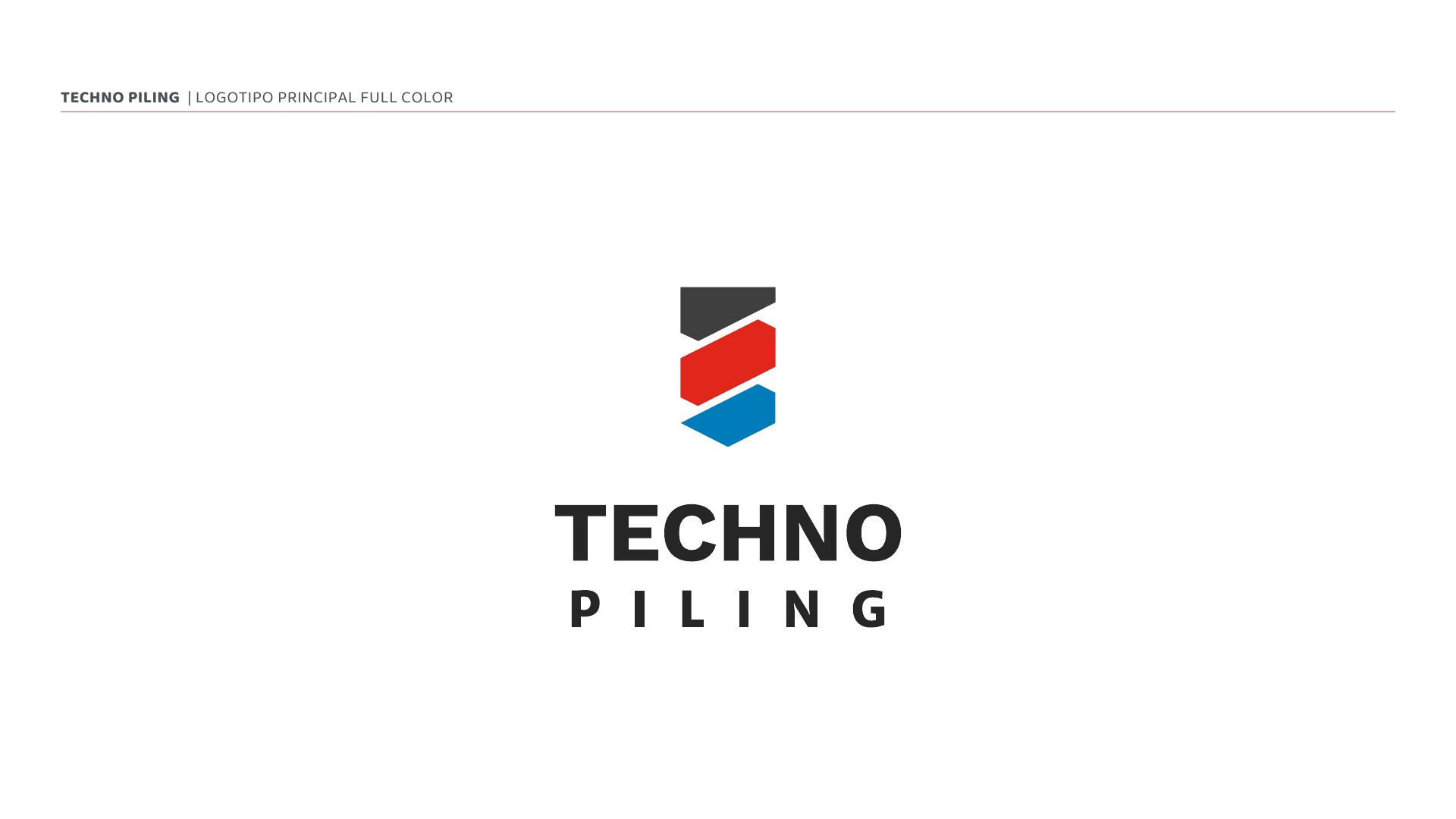 Techno Piling logo system