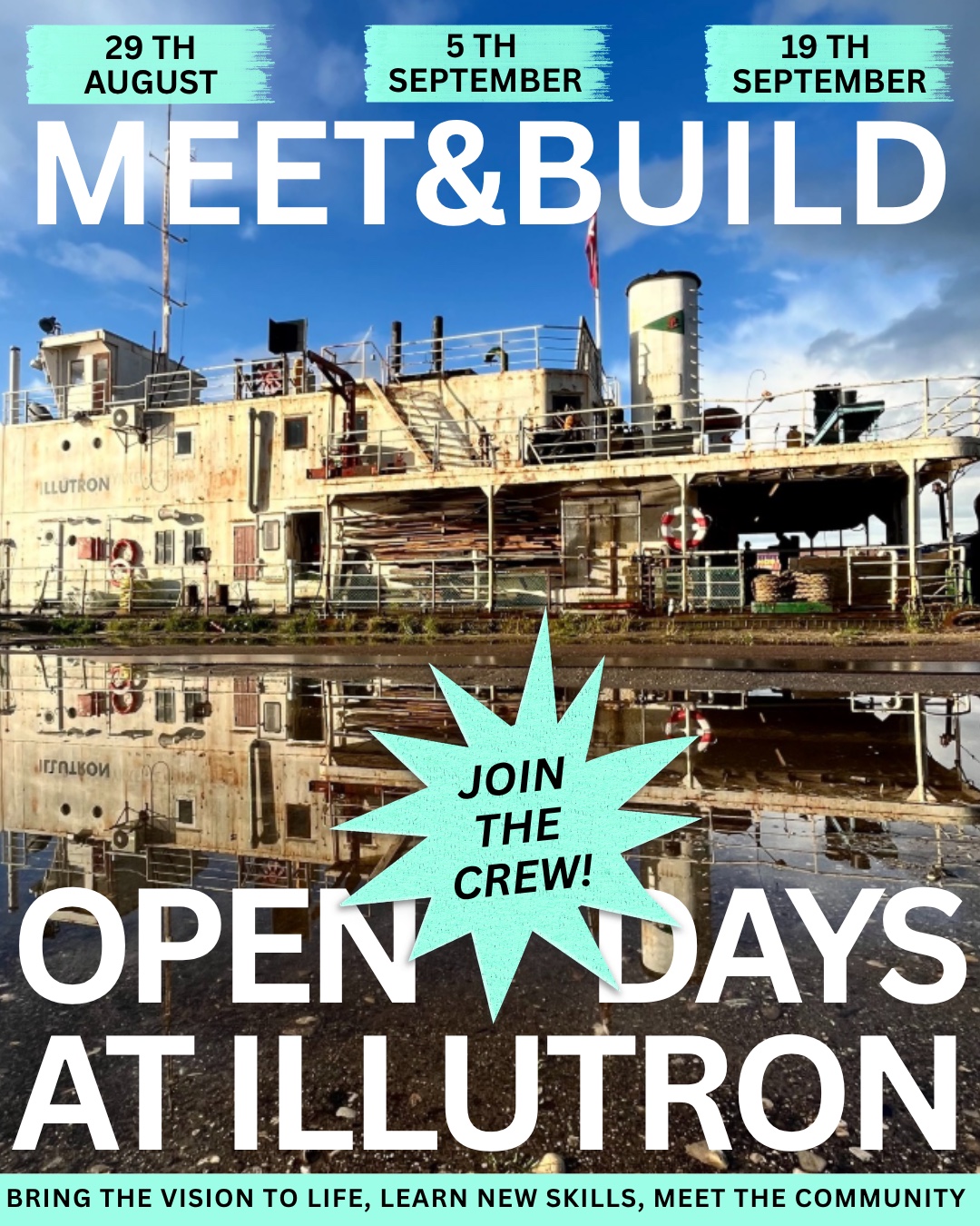 Illutron Meet and Build open days communication